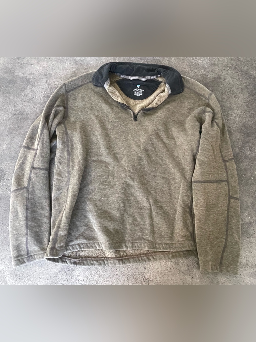 KÜHL Men's Quarter-Zip Sherpa Pullover